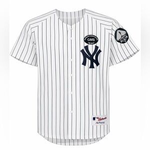 DEREK JETER WHITE AUTHENTIC MAJESTIC JERSEY SIZE 48 RARE 2010 SEASON